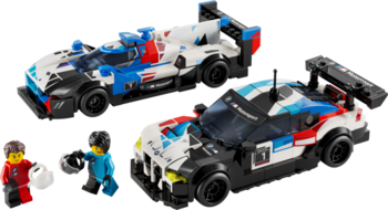 Конструктор LEGO Speed Champions Автомобілі для перегонів BMW M4 GT3 і BMW M Hybrid V8 676 деталей (76922) - Pampik - 4