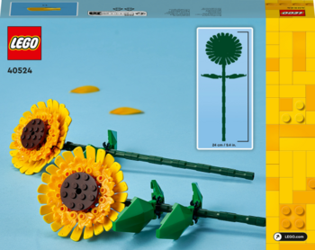 Конструктор LEGO Botanicals Соняшники 191 деталь (40524) - Pampik - 3