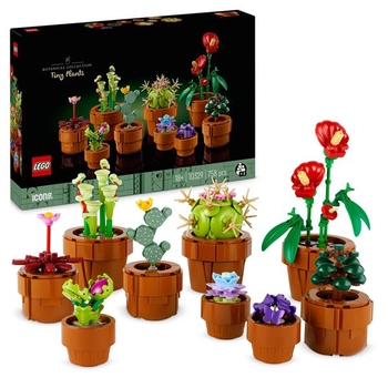 Конструктор LEGO Botanicals Мініатюрні рослини 758 деталей (10329) - Pampik - 2