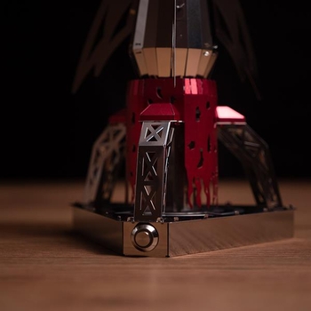 Колекційна модель-конструктор Metal Time Ad Astra Космічна ракета механічна (MT050) - Pampik - 7