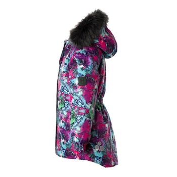 Куртка зимняя Huppa Enely 1, р.116, фуксия с принтом (17950130-34363-116) - Pampik - 3