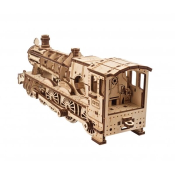 Деревянный механический 3D конструктор Ugears Хогвартс экспресс (70176) - Pampik - 4