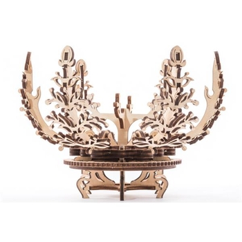 Деревянный механический 3D конструктор Ugears Механический цветок (70019) - Pampik - 3