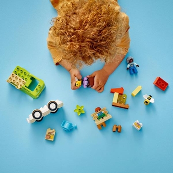 Конструктор LEGO DUPLO Town Догляд за бджолами й вуликами 22 деталі (10419) - Pampik - 7