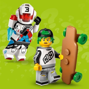 Фігурка-сюрприз для конструкторів LEGO Minifigures S27, 9 деталей (71048) - Pampik - 7