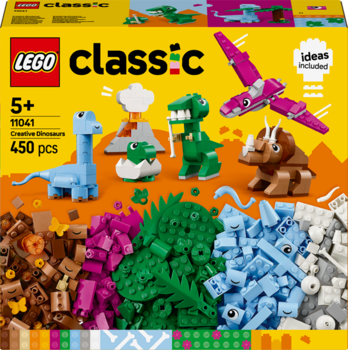Конструктор LEGO Classic Творчі динозаври 450 деталей (11041) - Pampik - 2