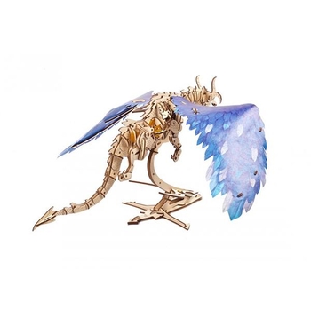 Деревянный механический 3D конструктор Ugears Дракон Ураган (70151) - Pampik - 4