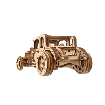 Деревянный механический 3D конструктор Ugears Хот Род Лютая мышь (70192) - Pampik - 8