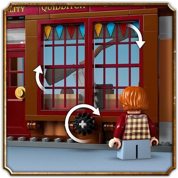 Конструктор LEGO Harry Potter Якісні товари для квідичу і кафе з морозивом, 795 деталей (76452) - Pampik - 11