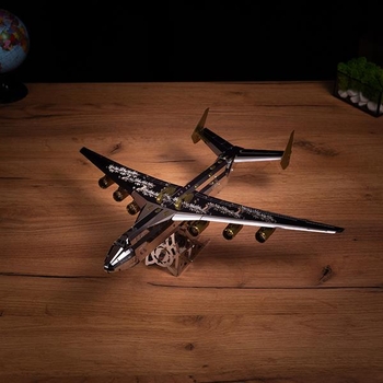 Колекційна модель Metal Time Ukrainian Dream Exclusive Edition Ан-225 Мрія, двокольорова, зібрана (MT001EE/READY) - Pampik - 5