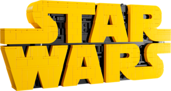 Конструктор LEGO Star Wars Логотип з кубиків Зоряні війни,700 деталей (75407) - Pampik - 4