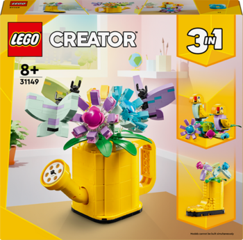 Конструктор LEGO Creator Квіти в лійці 420 деталей (31149) - Pampik