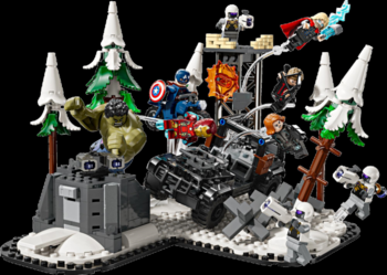 Конструктор LEGO Super Heroes Месники Ера Альтрона 613 деталі (76291) - Pampik - 4