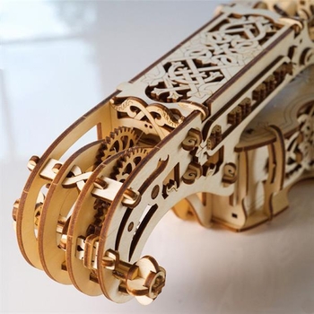 Дерев'яний механічний 3D конструктор Ugears Харді-Гарді (70030) - Pampik - 3