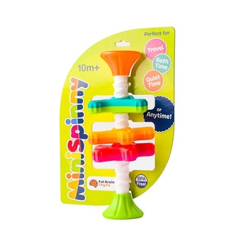 Пірамідка-спінер тактильна Fat Brain Toys MiniSpinny (FA134-1) - Pampik - 5