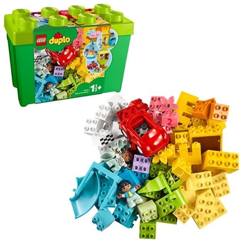Конструктор LEGO DUPLO Classic Велика коробка з кубиками 85 деталей (10914) - Pampik - 5
