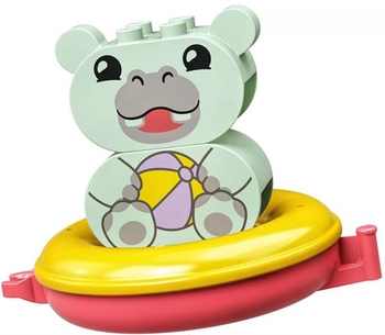 Конструктор LEGO DUPLO My First Веселе купання Плаваючий поїзд із тваринками 14 деталей (10965) - Pampik - 10