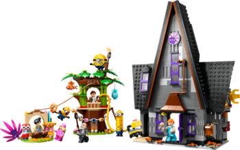 Конструктор LEGO Despicable Me 4 Родинний маєток Ґру й посіпак 868 деталей (75583) - Pampik - 4