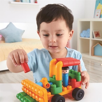 Конструктор PolyM Автопарк в зоопарке, 40 деталей (760006) - Pampik - 2