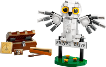 Конструктор LEGO Harry Potter Гедвіґа на Тисовій вулиці, 4, 337 деталей (76425) - Pampik - 4