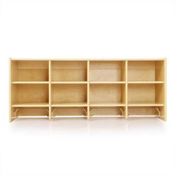 Настінна полиця University 4-секційна з вішалками (U12111) - Pampik - 3