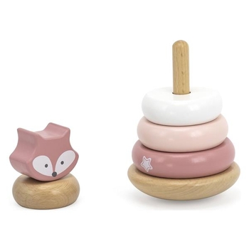 Деревянная пирамидка PolarB Лисичка (44206) - Pampik - 2