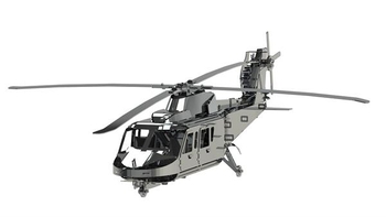 Колекційна модель-конструктор Metal Time Lifting Spirit Вертоліт механічний (MT027) - Pampik - 5