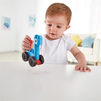 Конструктор PolyM Машинки и зверьки, 6 деталей (760001) - Pampik - 2