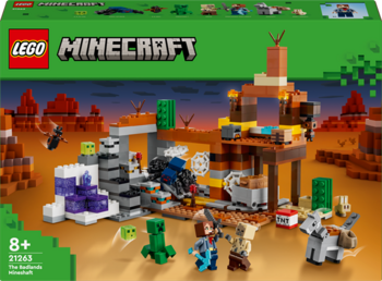 Конструктор LEGO Minecraft Покинута шахта у безплідних землях 538 деталей (21263) - Pampik - 2