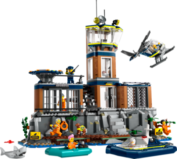 Конструктор LEGO City Поліцейський острів-в'язниця 980 деталей (60419) - Pampik - 2