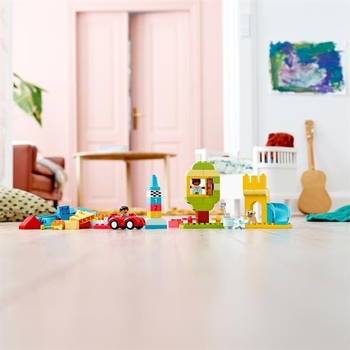 Конструктор LEGO DUPLO Classic Велика коробка з кубиками 85 деталей (10914) - Pampik - 8