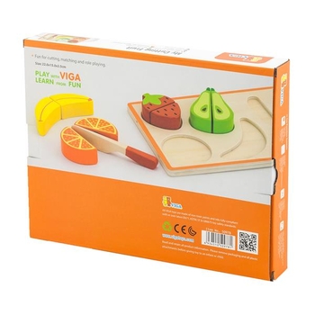 Игрушечные продукты Viga Toys Деревянные фрукты (50978) - Pampik - 3