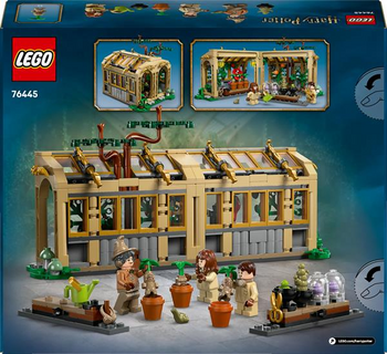Конструктор LEGO Harry Potter Замок Гогвортс урок гербології, 390 деталей (76445) - Pampik