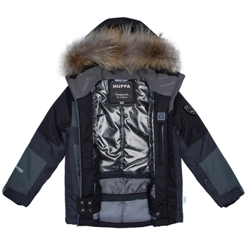 Куртка лыжная Huppa Niklas, р.122, черный (18360030-00109-122) - Pampik - 5