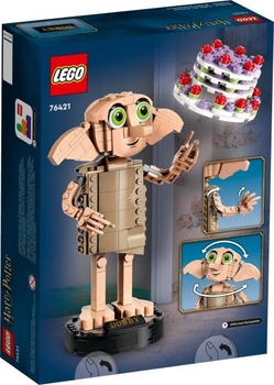 Конструктор LEGO Harry Potter Ельф-домовик Доббі 403 деталі (76421) - Pampik - 8