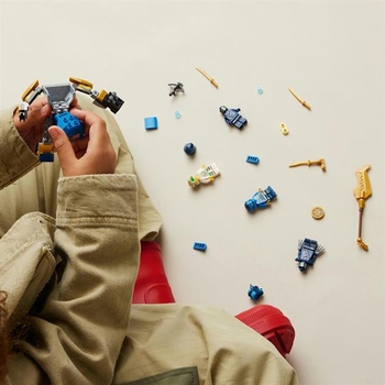 Конструктор LEGO NINJAGO Бойовий набір робота Джея 78 деталей (71805) - Pampik - 9