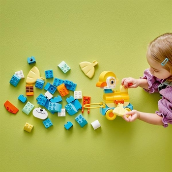 Конструктор LEGO DUPLO Town Тварини на колесах 3 в 1, 58 деталей (10448) - Pampik - 7