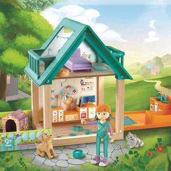 Игровой набор Hape Ветеринарная клиника (E3408) - Pampik - 16