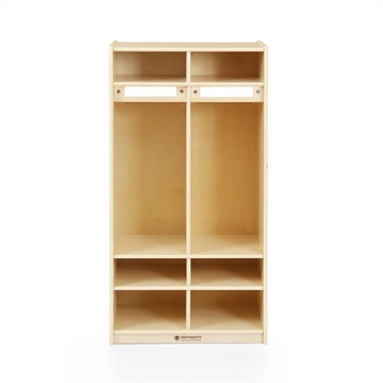 Дитяча шафа University 2-секційна відкрита (U12102) - Pampik - 2