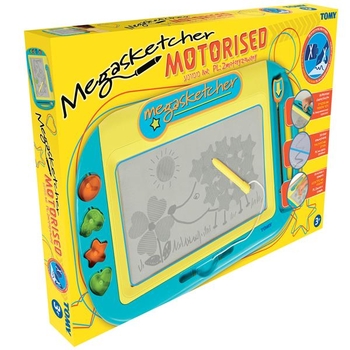 Магнитная доска для рисования Megasketcher голубовато-желтый (E73164) - Pampik - 3