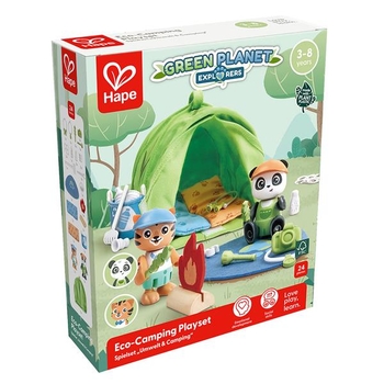 Ігровий набір Hape Екокемпінг (E3420) - Pampik