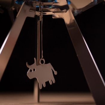 Колекційна модель-конструктор Metal Time Stellar Raiders НЛО з інопланетянами, механічна (MT051) - Pampik - 5