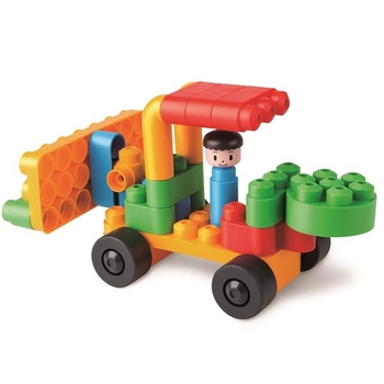 Конструктор PolyM Автопарк в зоопарке, 40 деталей (760006) - Pampik - 8