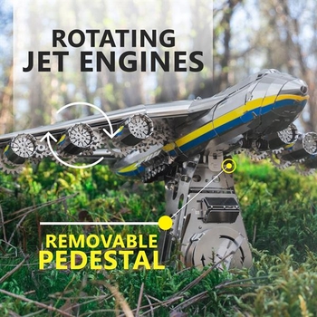 Колекційна модель Metal Time Ukrainian Dream Limeted Edition Ан-225 Мрія зібрана (MT001/READY) - Pampik - 14