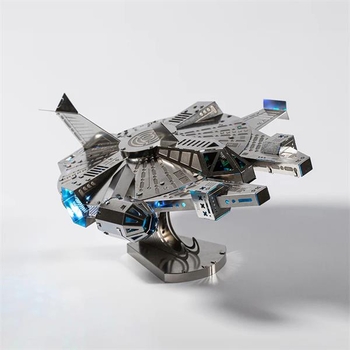 Колекцiйна модель-конструктор Metal Time Nebula Scout Spaceship Зореліт, 74 деталі (MT098) - Pampik - 2