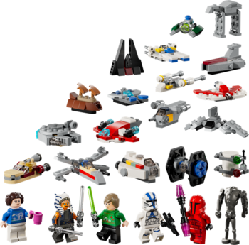 Різдвяний адвент-календар 2024 LEGO Star Wars 368 деталей (75395) - Pampik - 10