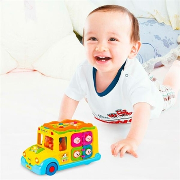Музична розвивальна іграшка Hola Toys Шкільний автобус (796) - Pampik - 5