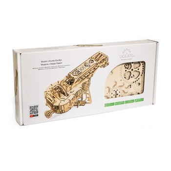 Дерев'яний механічний 3D конструктор Ugears Харді-Гарді (70030) - Pampik - 6