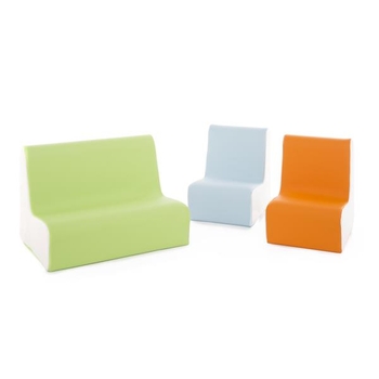 Комплект дитячих меблів University диван і 2 м'які стільці (SLC2541) - Pampik