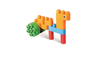 Конструктор PolyM Птицы и зверьки, 13 деталей (760002) - Pampik - 14